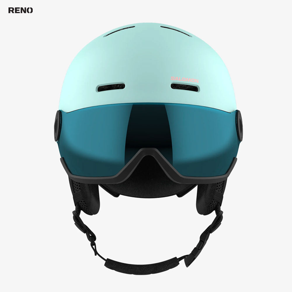 casque ski salomon vert Salomon Casque Orka Visor Jr – renosport