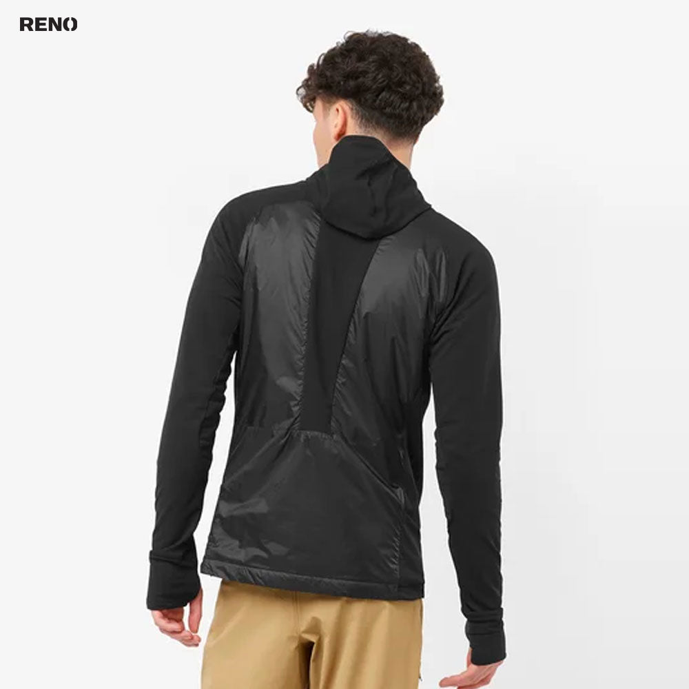Elixir Reno Salomon Manteau Elixir Hybrid Hooded – renosport