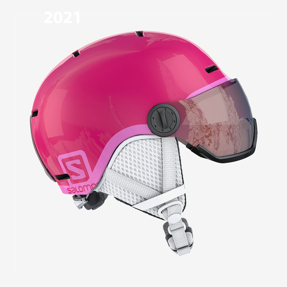 casque de ski salomon avec visiere Salomon Casque Grom Visor – renosport