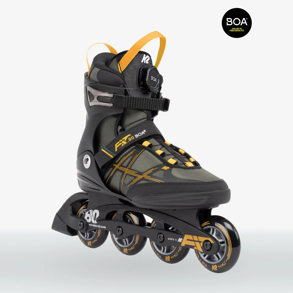 Rollers AYES Pour Adultes & Débutants - Patins En Ligne Homme/Femme, Frein Latéral, Roulements ABEC-7