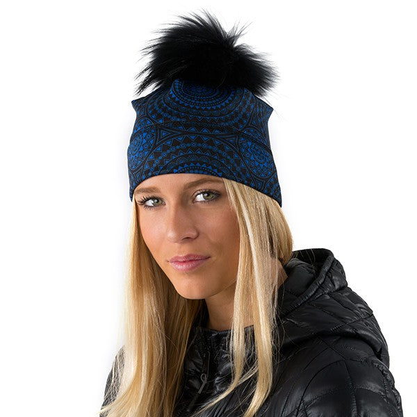 A&A TUQUE KALEIDOSCOPE POMPOM